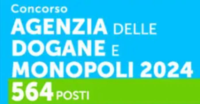 Concorso Agenzia delle Dogane Funzionari 2024