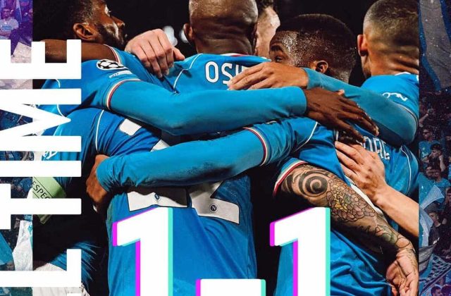 Napoli-Barcellona 1-1, Calzona debutta con un pareggio