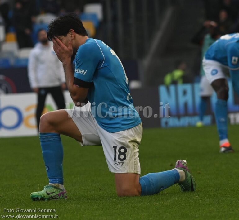 Napoli-Atalanta 0-3, gli azzurri si allontanano dalla zona Champions