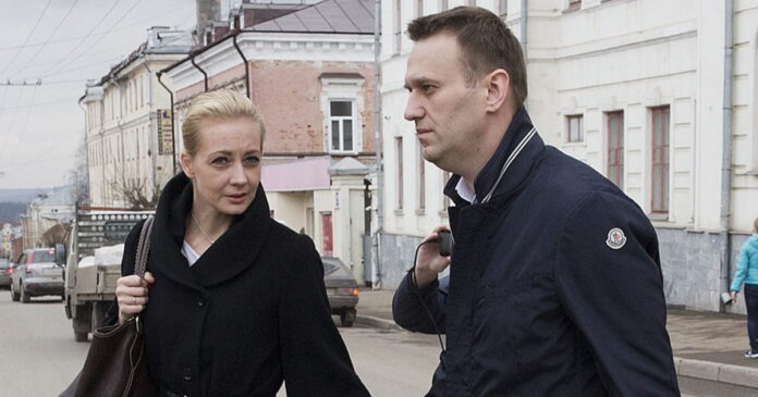 Navalny e sua moglie Julia
