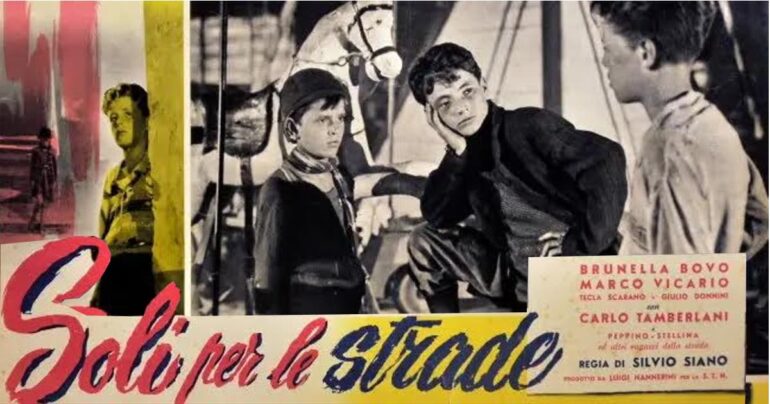 Riscoprendo ‘Soli per le Strade’: Il Capolavoro Stabiese dopo 70 Anni
