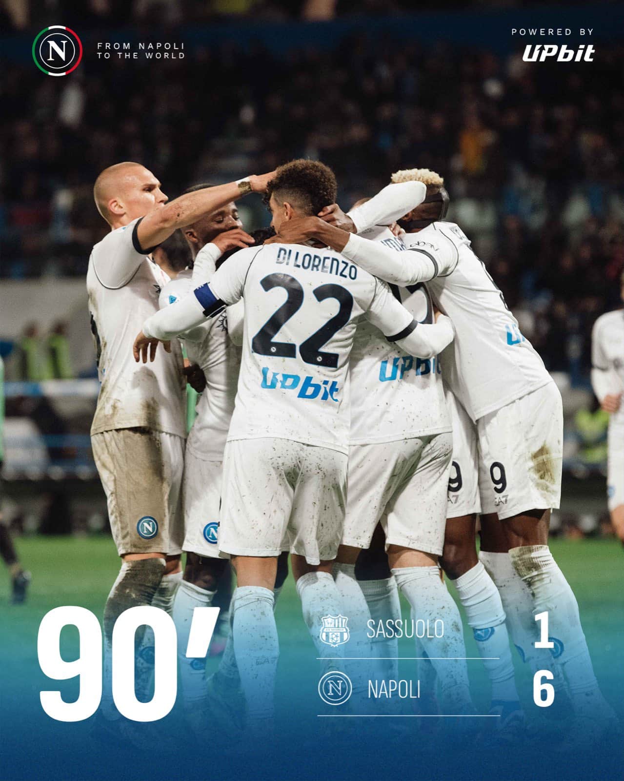 Sassuolo-Napoli 1-6