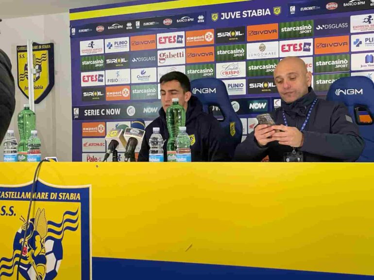 Juve Stabia, Mosti: c’è molta amarezza, ripartiamo dal Catania
