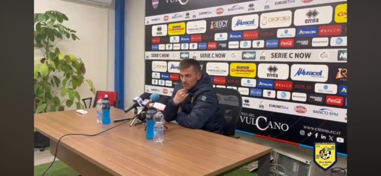 Juve Stabia, Tarantino: preso il 2-0 nel nostro momento migliore