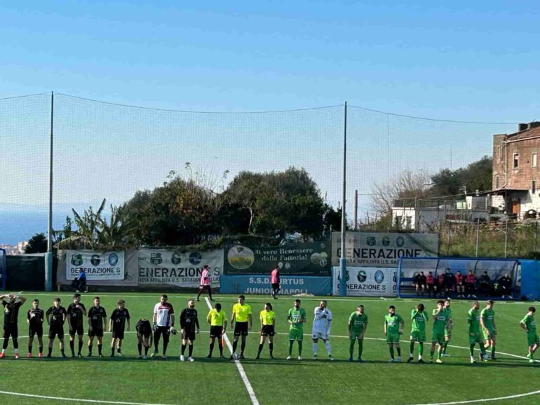 Virtus Stabia-Pontecagnano 1-0: rovesciata vincente di Porzio