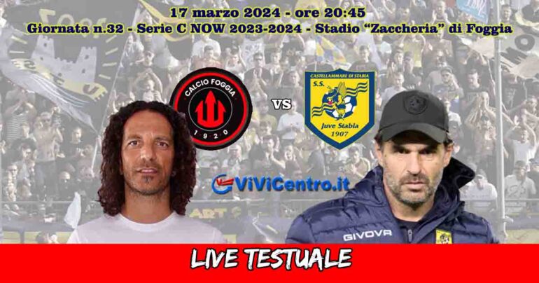 Foggia-Juve Stabia, Rileggi LIVE 2-1