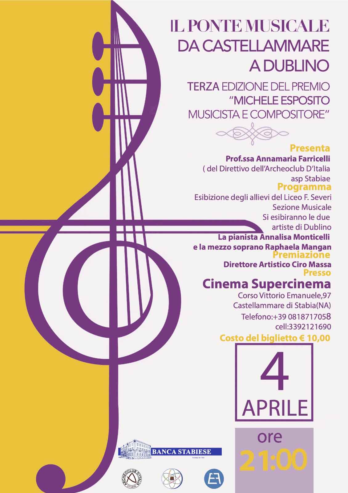 Il ponte musicale da Castellammare a Dublino