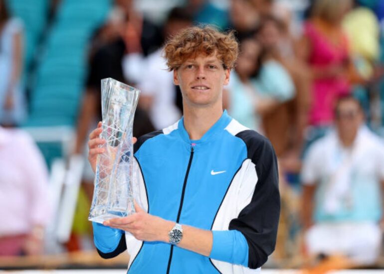 Jannik Sinner vince a Miami e diventa numero 2 del mondo!
