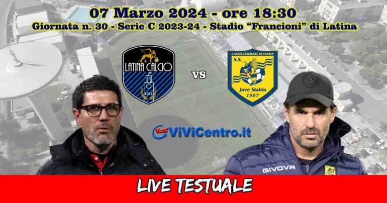 Latina-Juve Stabia, Rileggi LIVE 1-3