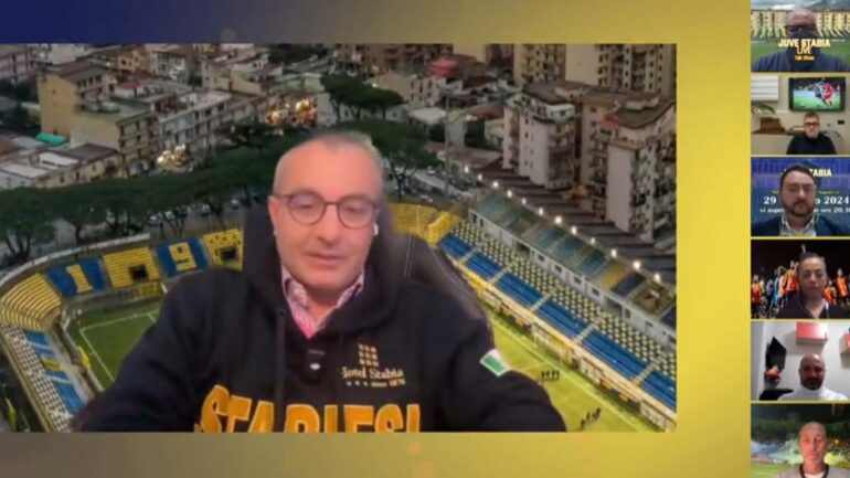 Mariano Russo, Juve Stabia: gesto eccezionale della Curva Sud che richiama Pagliuca nei festeggiamenti