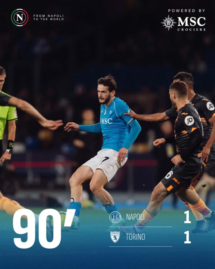 Napoli-Torino 1-1