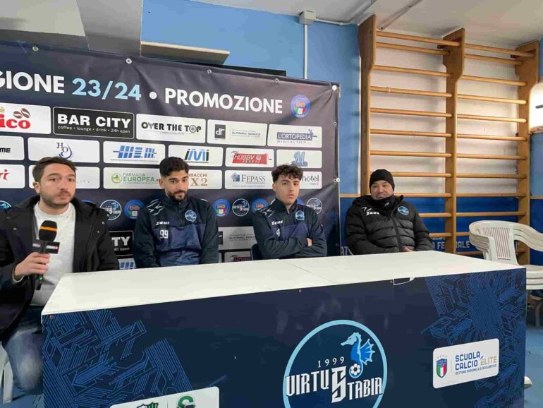 Virtus Stabia, le dichiarazioni di Mister Scala, Pagano e Martire