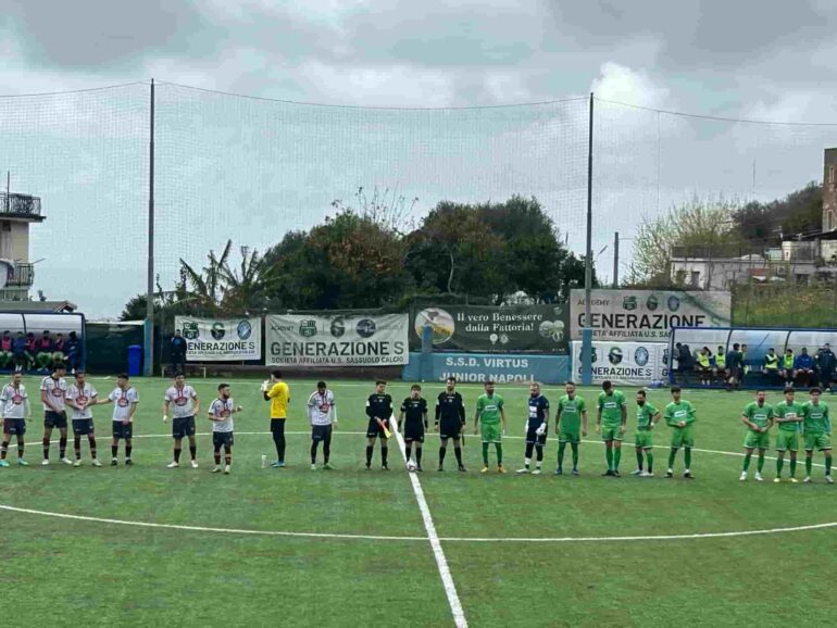 Virtus Stabia-Temeraria: vittoria biancazzurra per 2-1
