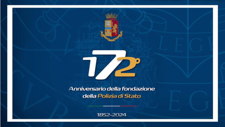 Celebrazione 172° Anniversario Polizia di Stato: Cerimonia alla Reggia di Portici