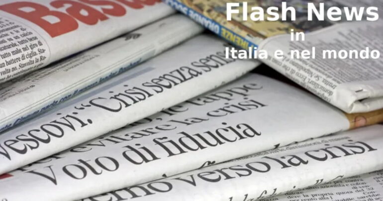 Un’occhiata alle ultime notizie Nazionali 4 Aprile 2024