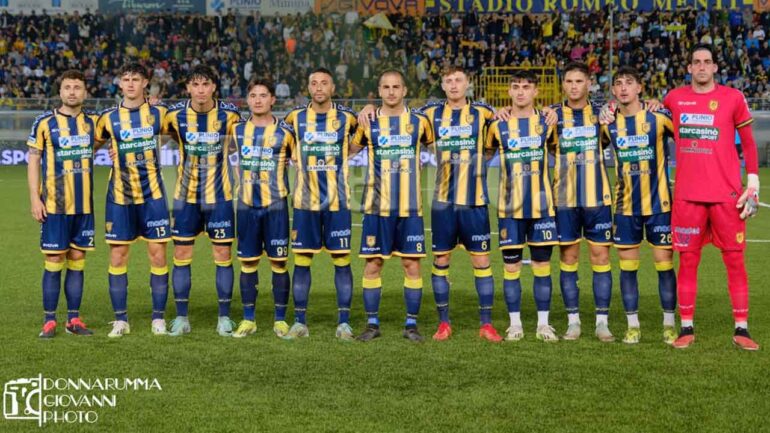 Coppa Italia, Juve Stabia subito in campo con l’Avellino