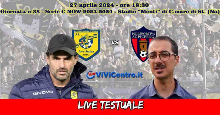 Juve Stabia-AZ Picerno, Rileggi LIVE 3-2