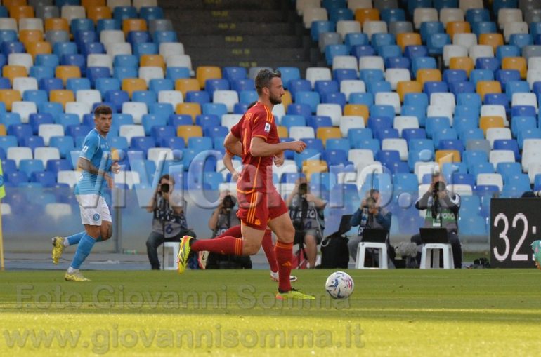 Napoli – Roma (2-2): Le foto dei protagonisti in campo