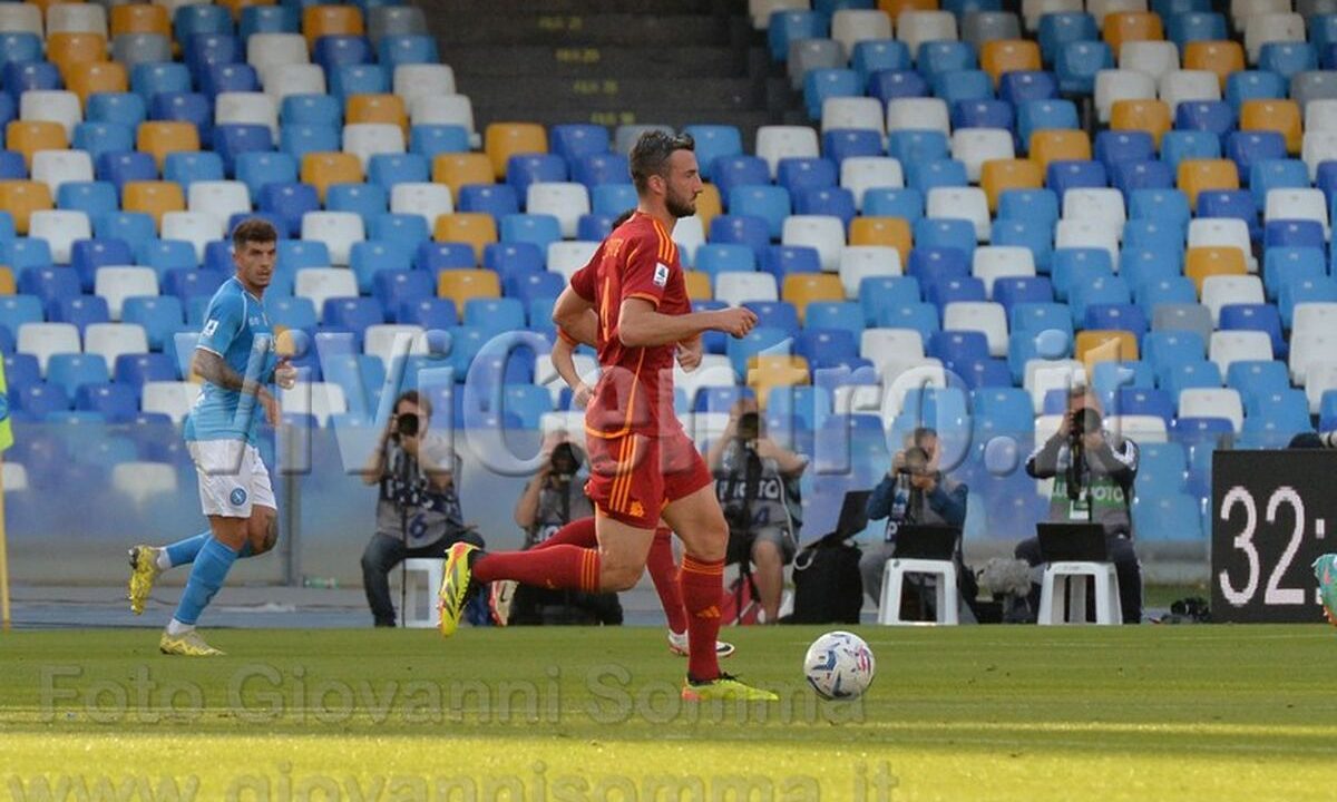 Napoli – Roma (2-2): Le foto dei protagonisti in campo
