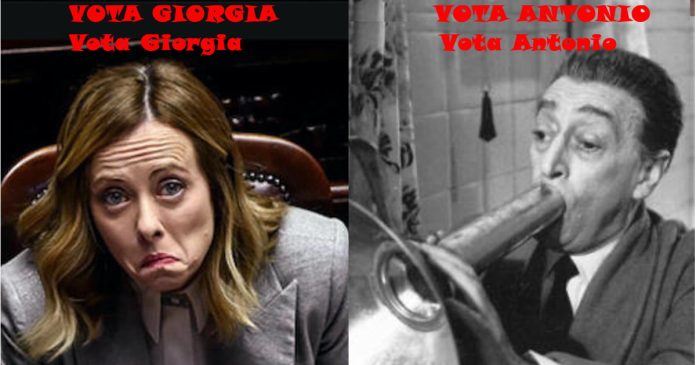 Vota Giorgia, Vota Antonio