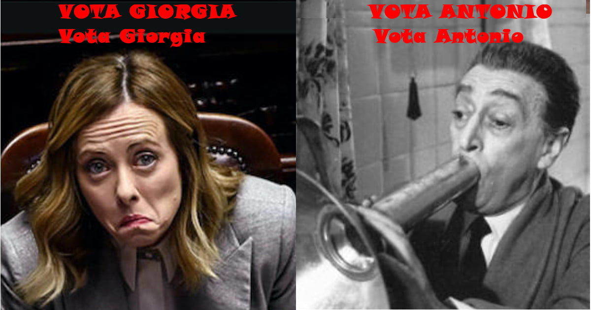 Vota Giorgia, Vota Antonio