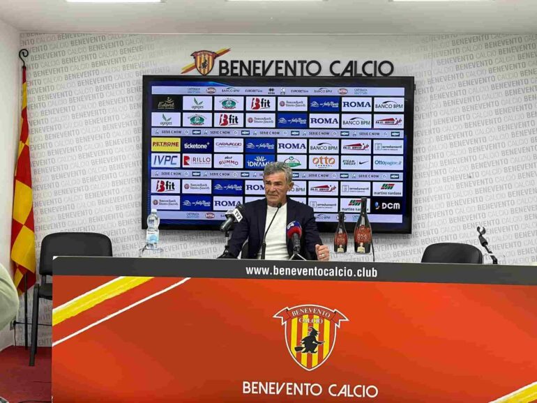 Benevento, Auteri: Juve Stabia mai messa così in difficoltà