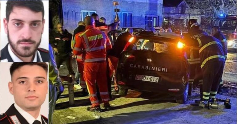 Era ubriaca e drogata la donna che ha causato la morte di due carabinieri