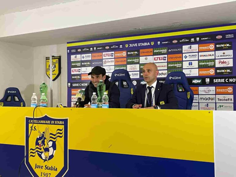 Juve Stabia, Pagliuca: 75 minuti ad una sola metà campo, poi tanti giovani nel finale