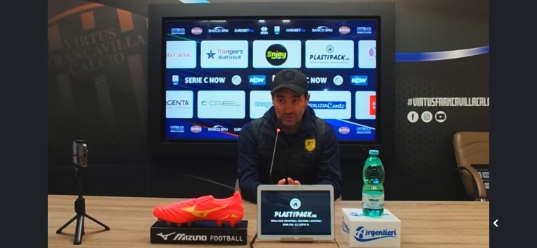 Juve Stabia, Pagliuca: stracontento, gara bellissima col Francavilla
