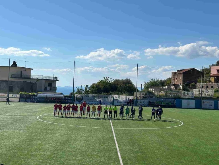 Virtus Stabia-Real Palomonte: netta vittoria degli stabiesi 7-0 ma non basta