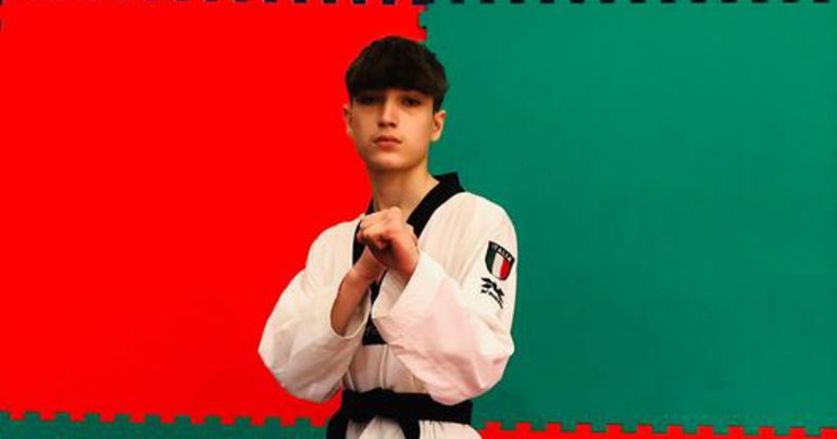 Angelo Longobardi, stabiese, trionfa ai Campionati Italiani di Taekwondo
