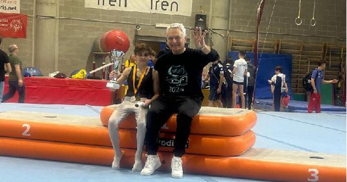 Gabriel Russo vince il quarto titolo consecutivo di Campione d’Italia di ginnastica