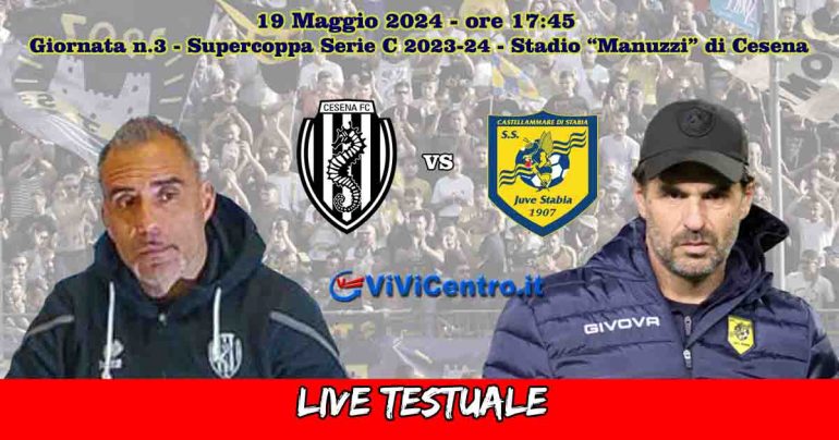 Cesena Juve Stabia, Rileggi LIVE 2-2
