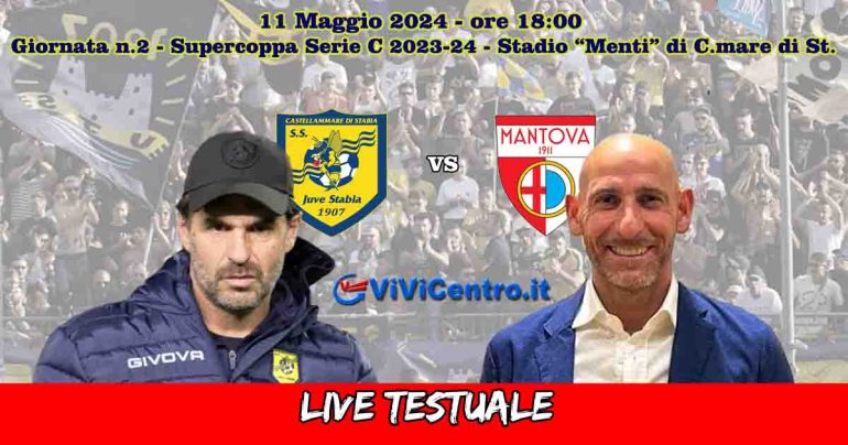 Juve Stabia-Mantova, Rileggi LIVE 1-4