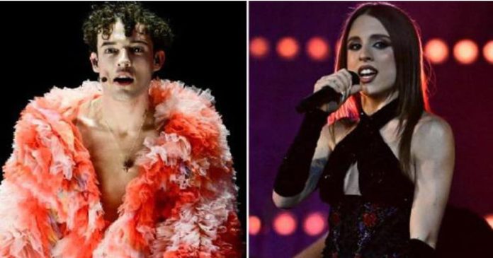 Nemo e Angelina 1° e 7° Classifica Finale Eurovision 2024