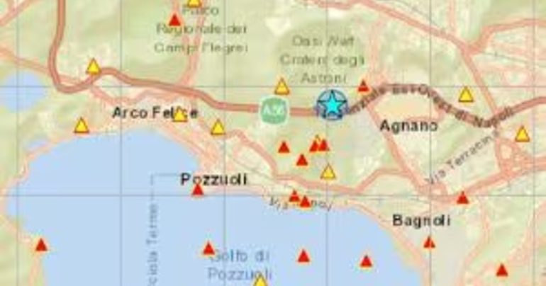 Scossa sismica Campi Flegrei: Napoli e Pozzuoli colpite da boato notturno