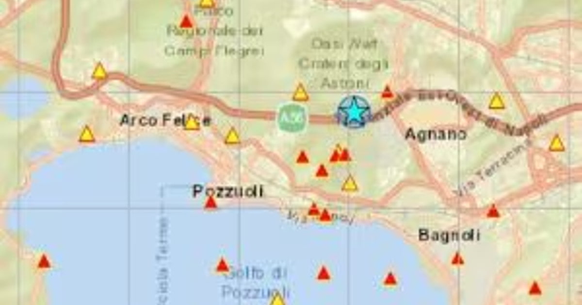Scossa sismica Campi Flegrei, nuova scossa nella notte del 29 maggio