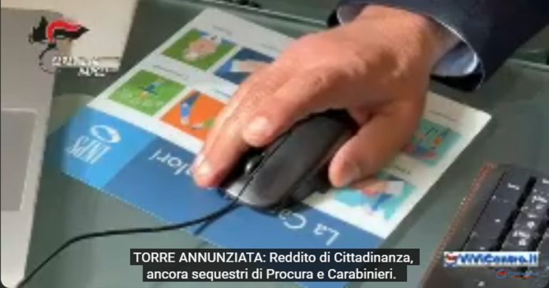 Truffa a Reddito Cittadinanza a Torre Annunziata: 7 Individui Coinvolti  VIDEO