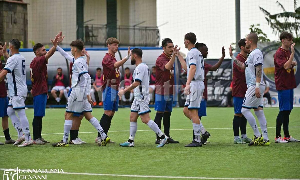 Virtus Junior Stabia vs Asd Cimitile: Le foto dei protagonisti in campo e dei tifosi