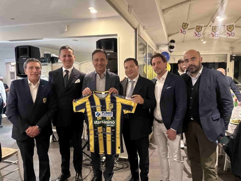 Juve Stabia, ieri cena con gli sponsor della stagione 2023-2024