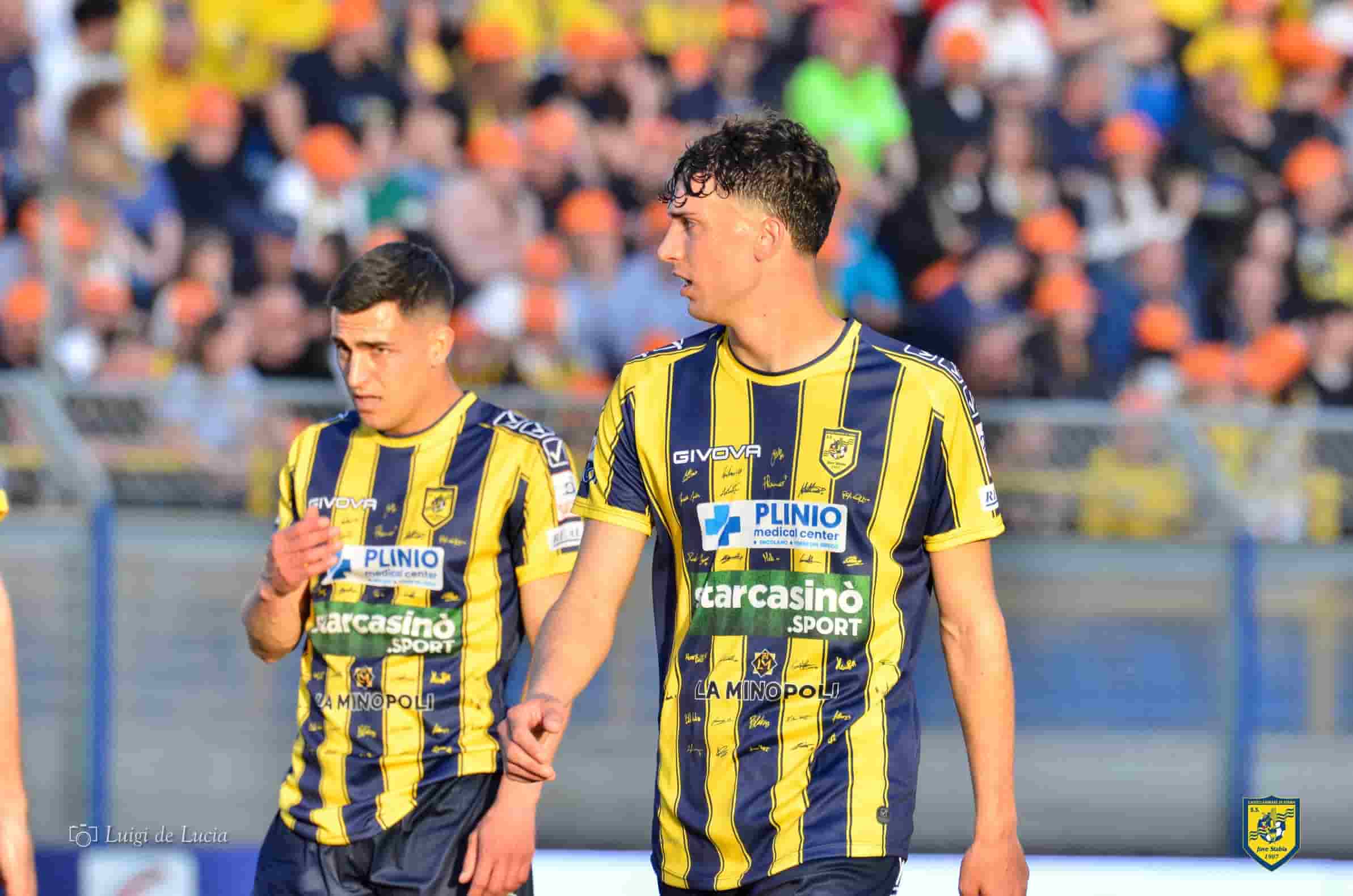 juve stabia maglia celebrativa autografata