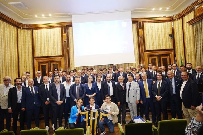 Juve Stabia premiata ieri sera all’Unione Industriali