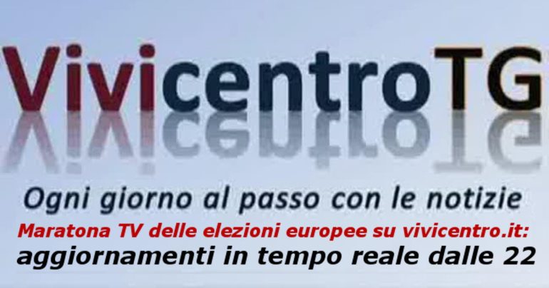 Diretta video delle elezioni europee. Maratona su vivicentro.it: aggiornamenti in tempo reale dalle 22