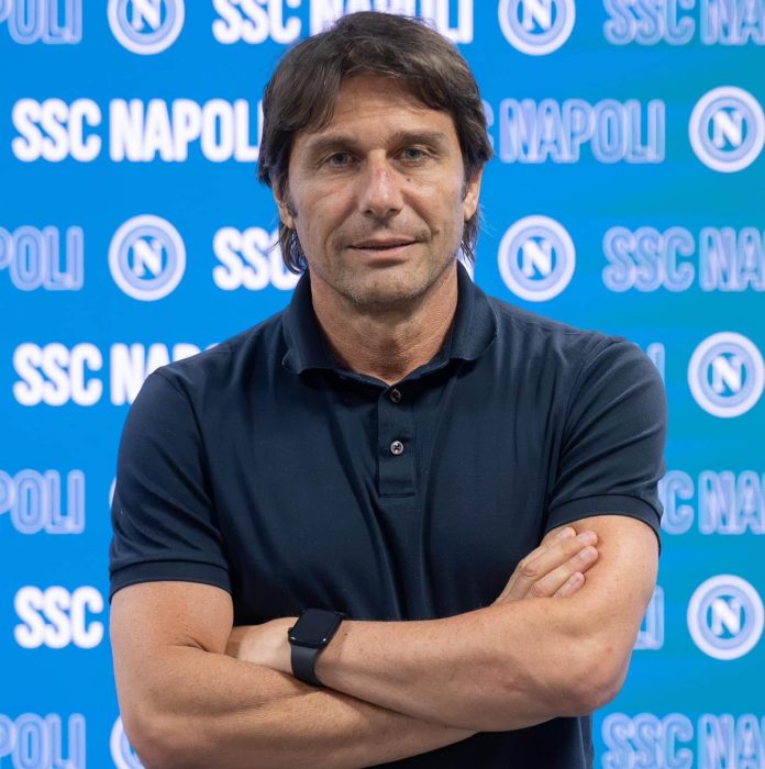 Antonio Conte a Castel Volturno