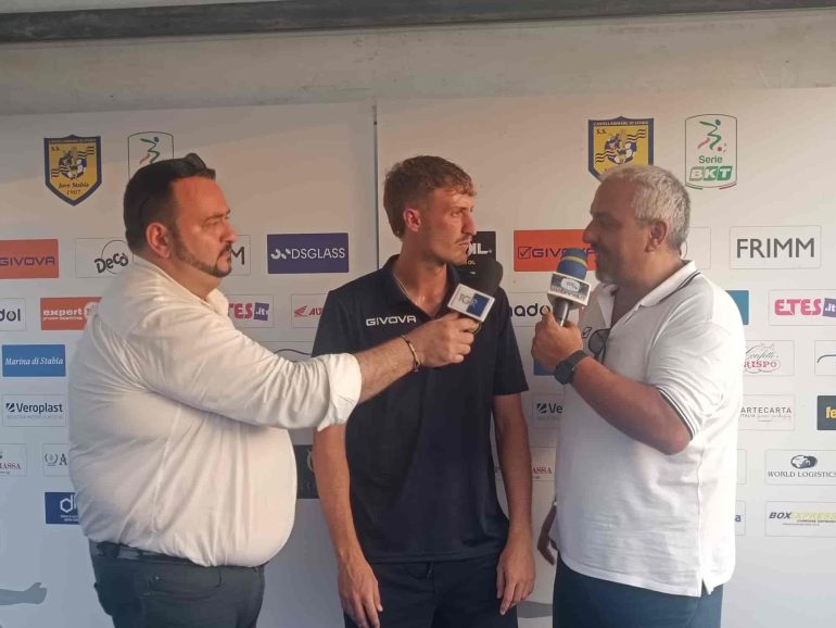 Marco Bellich legarmi alla Juve Stabia a lungo termine mi rende felice