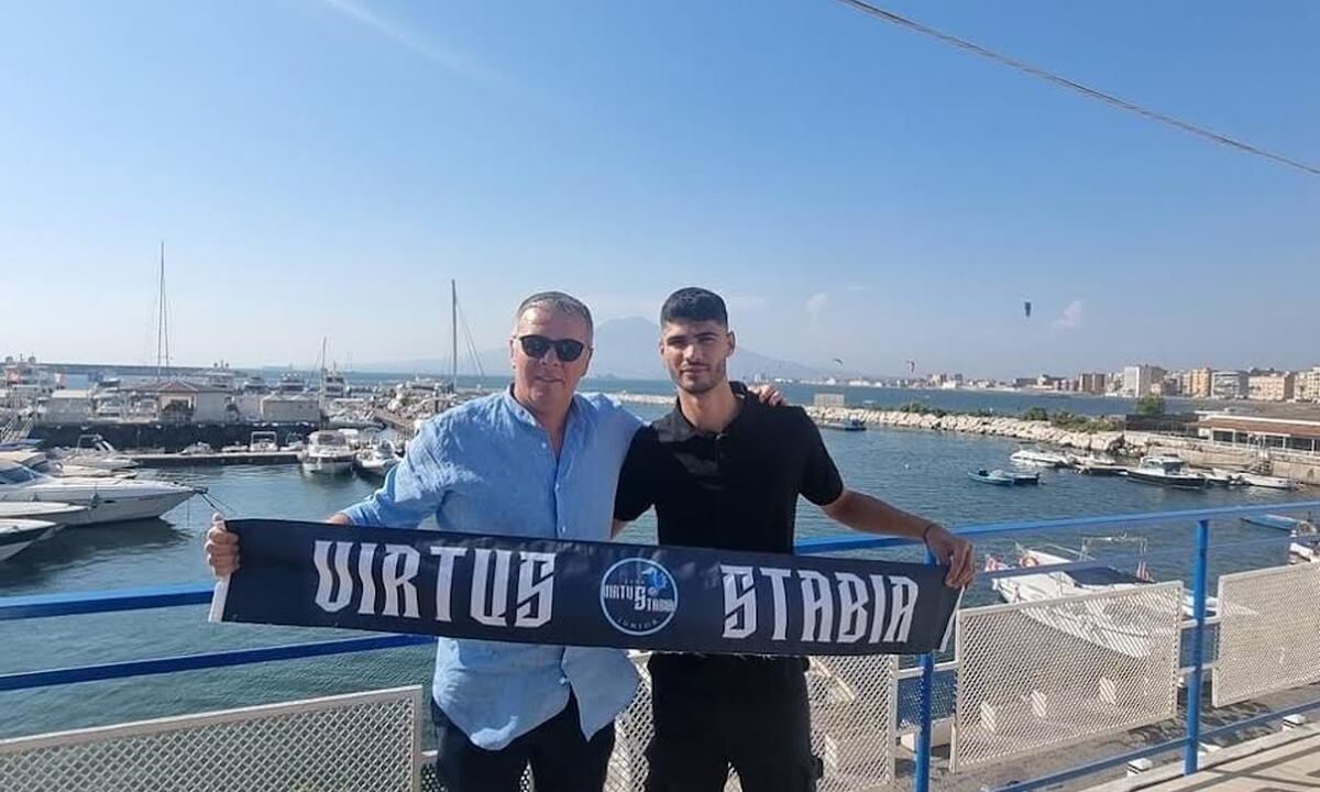Gaetano Correale terzino per la Virtus Stabia