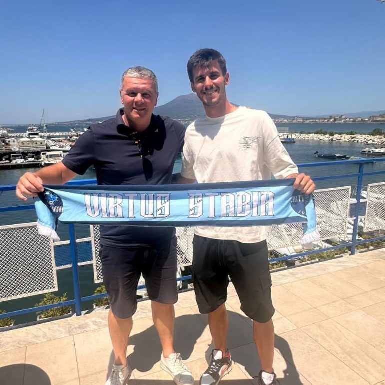 Marco Gautieri pronto a difendere i colori della Virtus Stabia
