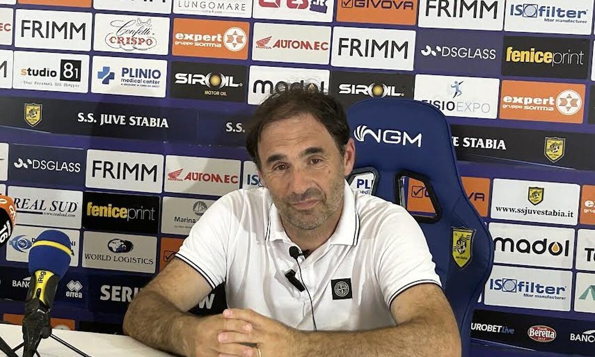 Guido Pagliuca la Juve Stabia in B avrà passione ed unione per i colori