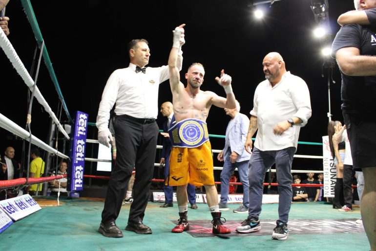 Salvatore Contino è il nuovo Campione di Italia di Boxe dei pesi Gallo