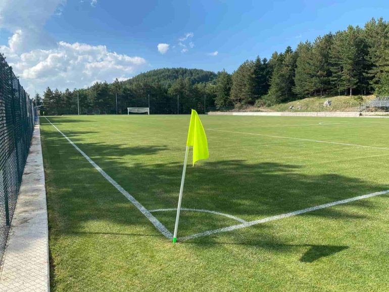 Juve Stabia allenamento congiunto con la Rappresentativa Capracotta
